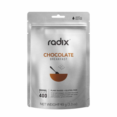 Puffet ris med chokolade