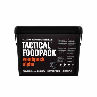 7-dages spand Alpha - Frysetørrede måltider - 8 år